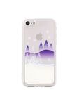 Cover per Huawei P Smart in silicone con liquido glitterato effetto neve 2