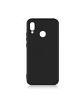 Cover per Huawei P20 Lite in silicone TPU opaca Nera