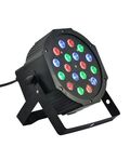 Faro strobo RGB a 18 LED 18W programmabile