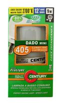 Lampadina LED mini dado 9W E14 luce calda 405 lumen Century