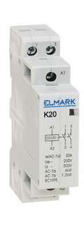 Contattore a moduli  K20 25A 230V 2NO Elmark