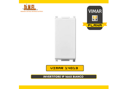 VIMAR PLANA Invertitore 1P 16AX bianco 14013