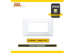 VIMAR PLANA Placca 4M bianco  14654.01
